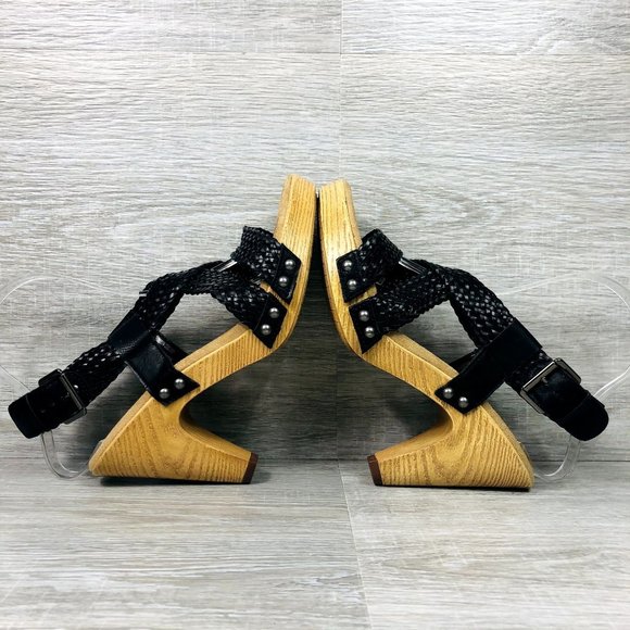 Women's G.H Bass & Co Sadie Vegan Leather Sandals - Size 8M - Picture 2 of 9